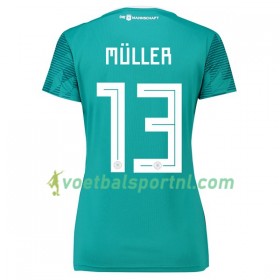 Duitsland Müller 13 Dames Uit Shirt WK voetbal 2018